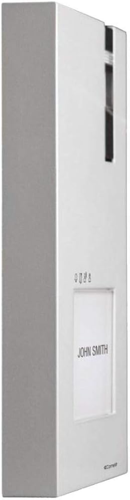 Comelit 8461M Videogegensprechanlage für Einfamilienhaus, Aussensprechstelle Quadra, Mini-Monitor, S