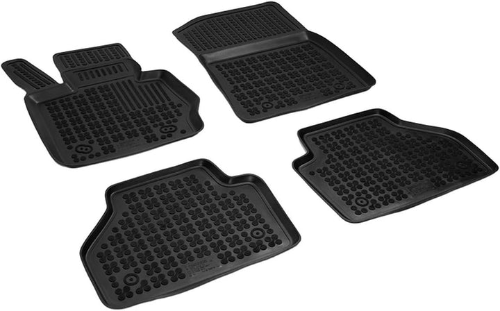 Gummi Fussmatten mit hohem Rand für BMW X3 (F25) ab 11/2010 Rezaw-Plast 200714