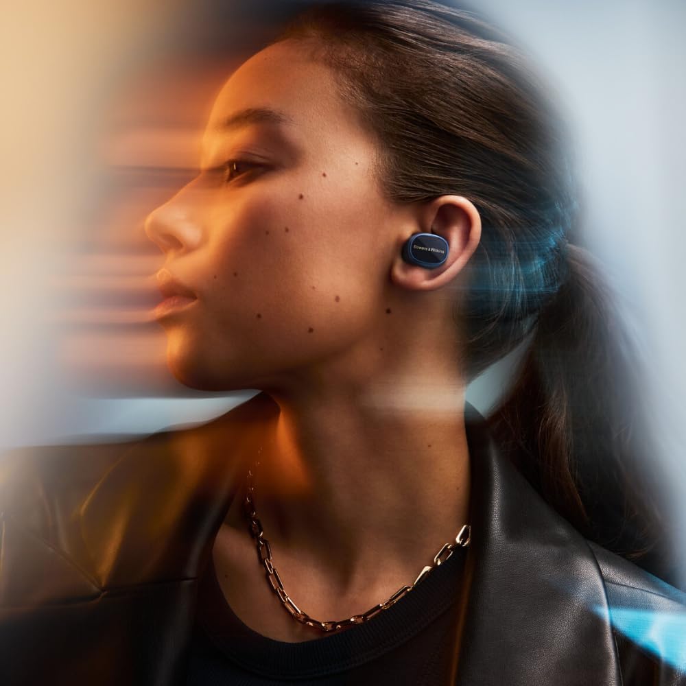 Bowers & Wilkins Pi8 kabellose True Wireless Kopfhörer mit Aktiver Geräuschunterdrückung, Bluetooth,
