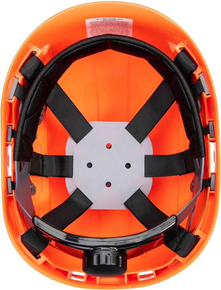 Portwest PS63 Height Endurance Helm mit Belüftung, Farbe Orange in hoher Sichtbarkeit, Grösse:, PS63