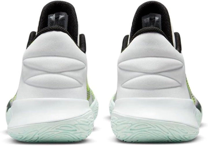 NIKE Unisex Flytrap 4Basketball Schuhe 43 EU Weiss Summit White Barely Green Volt Black, 43 EU Weiss