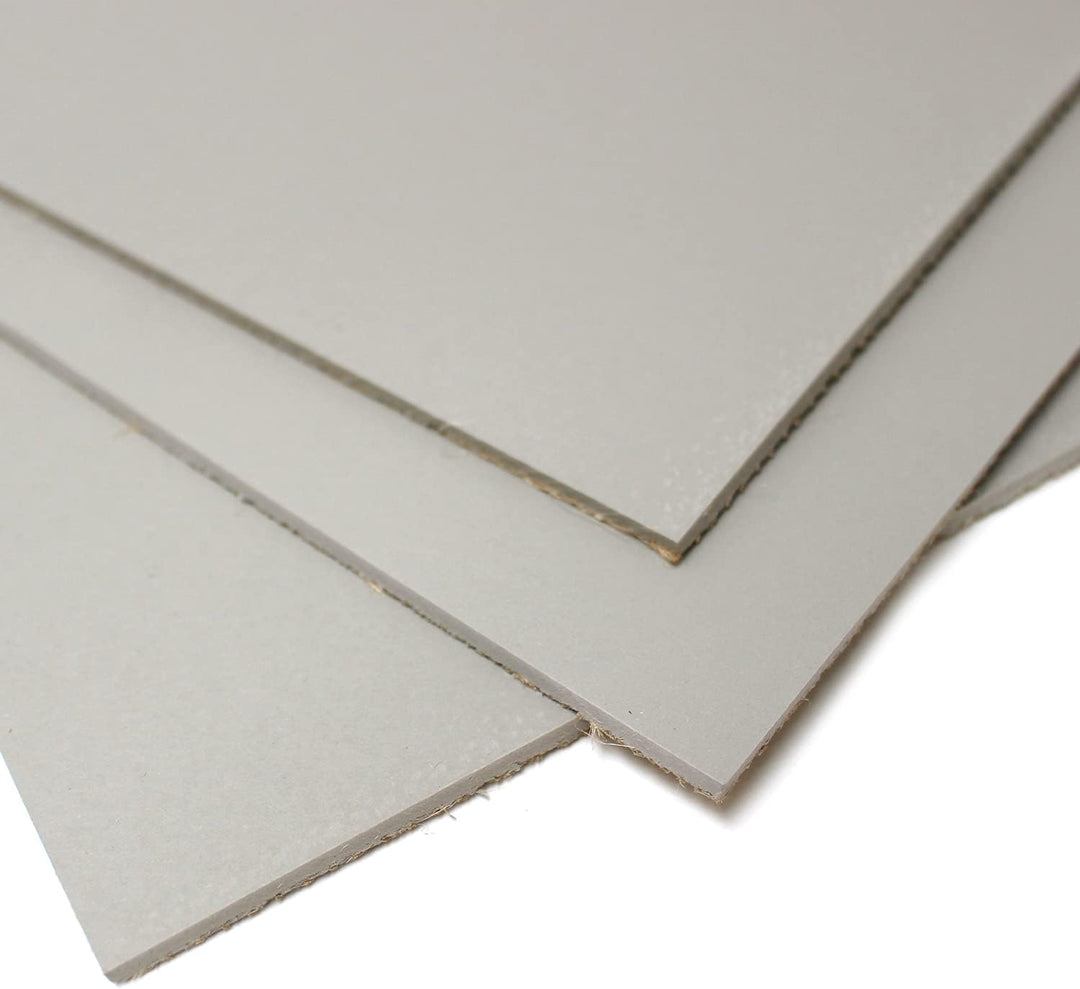 Artway Traditionelles Lino-Blatt – A2 – 3 Stück, grau, A2