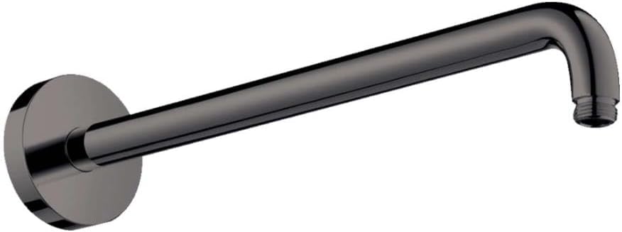 hansgrohe Brausearm 389mm, Brushed Black Chrome
