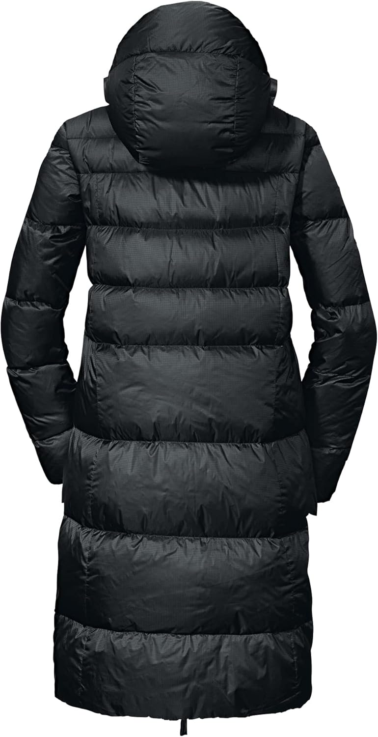 Schöffel Damen Down Coat Kenosha L, wind- und wasserabweisender Daunenmantel mit RDS-zertifizierten