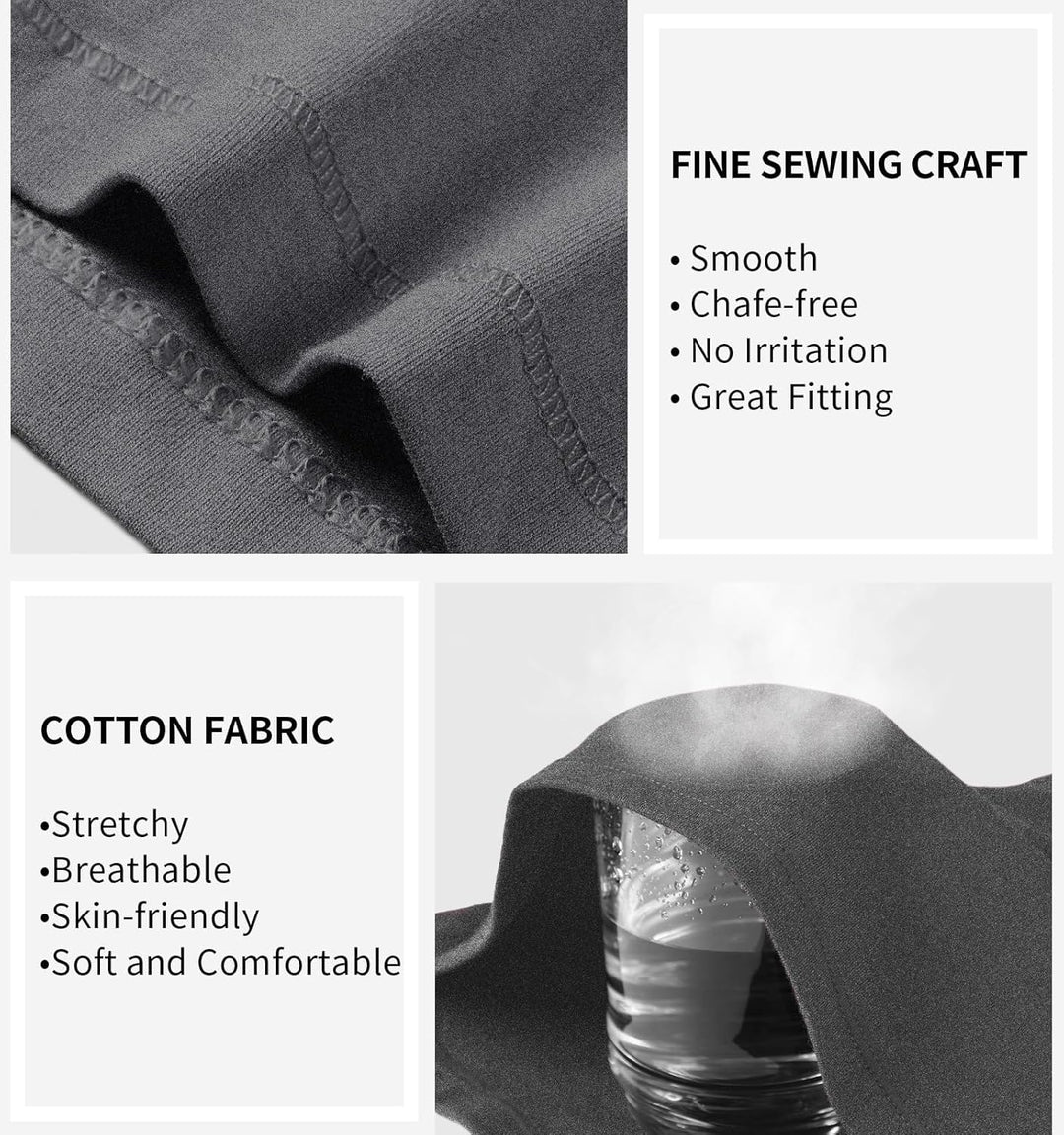 Charmo Unterhemd Damen BH-Hemd Basic Racerback Tank Tops mit Regal-BH Baumwoll Stretch eng Top Slim