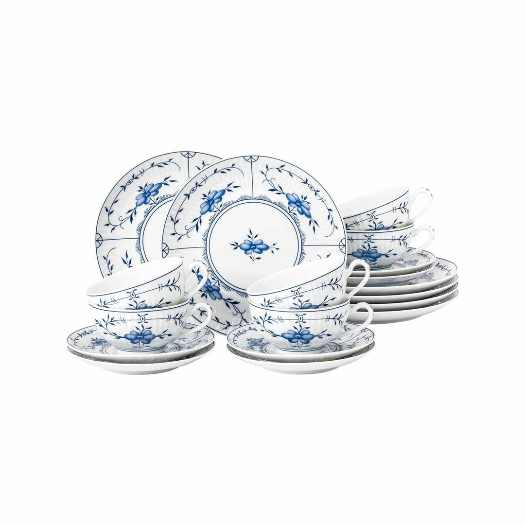 Seltmann Weiden, Teeservice 18-teilig klein, Amina Strohblume Strohblume 18-teilig (1er Pack), Stroh