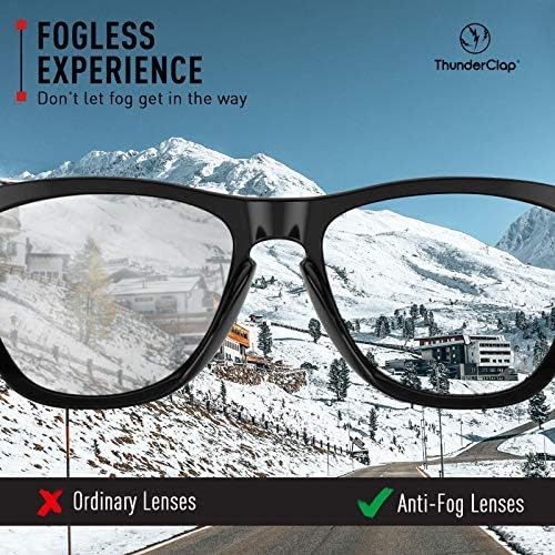 ThunderClap Polycarbonat Ersatzgläser für Oakley Batwolf Sonnenbrillen OO9101 Transparent Anti-Besch
