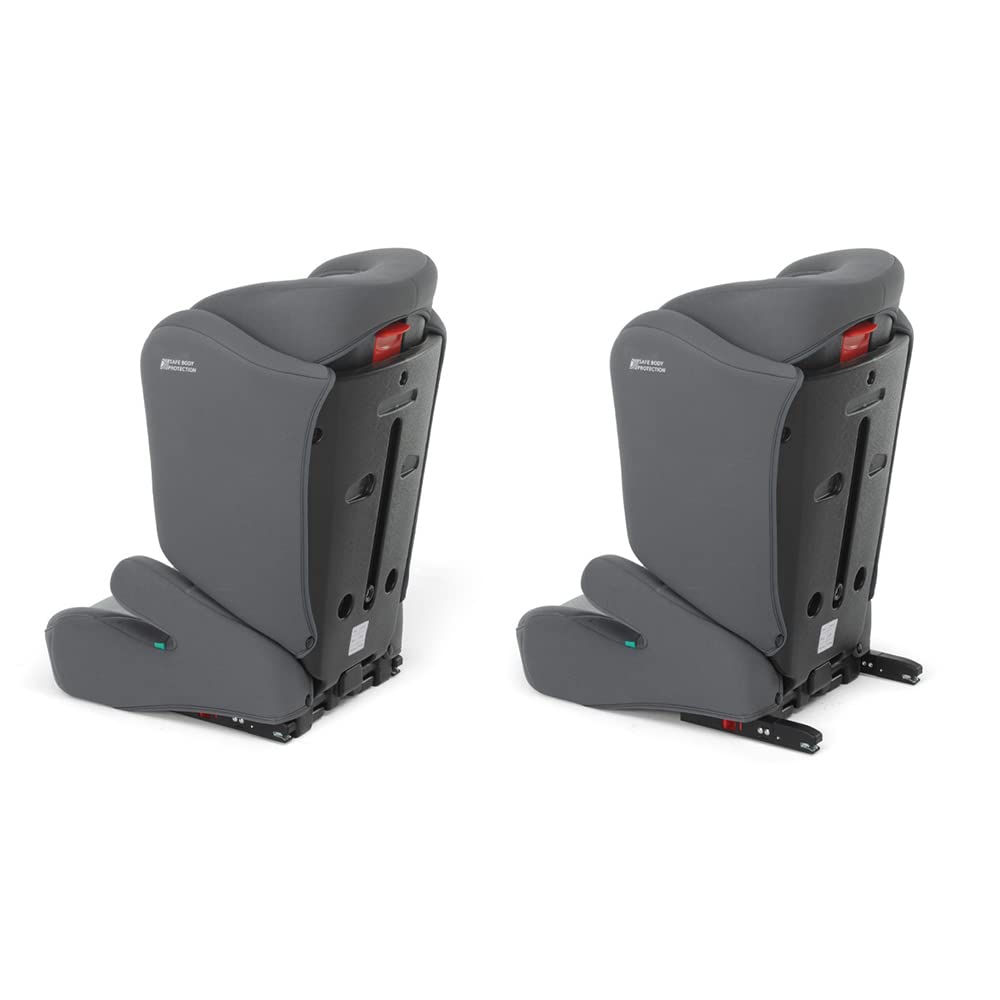 Foppapedretti Kinderautositz Time I-Size 100 bis 150 cm Höhe 3-12 Jahre ECE R129 Dualfix Befestigung
