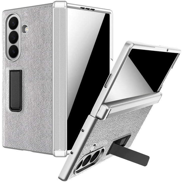 NINKI für Samsung Galaxy Z Fold 7 Hülle mit Privacy Screen Protector Magnetic ständer, Scharnier han