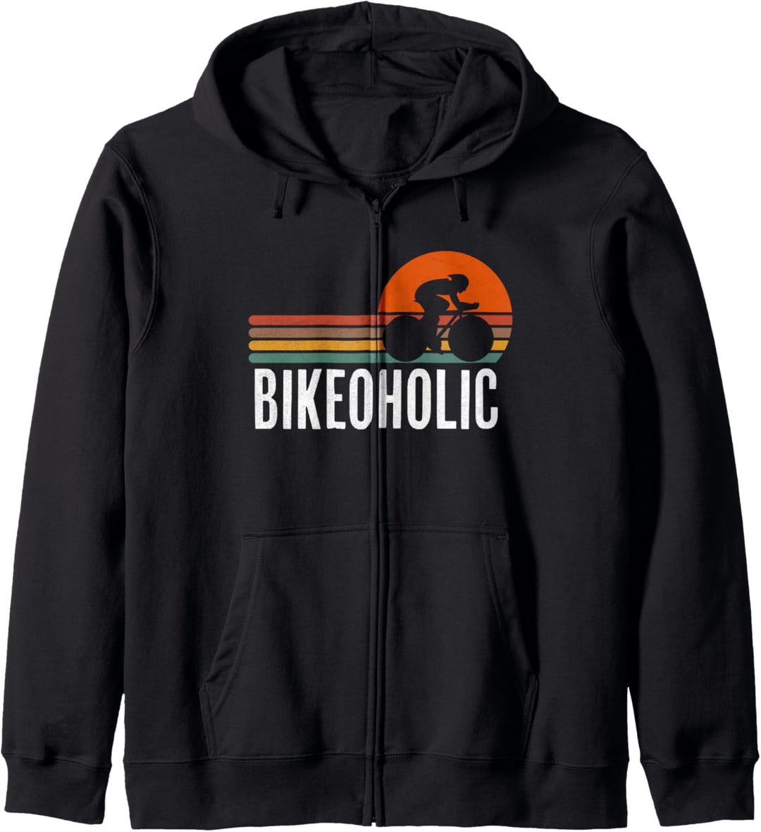 Rennrad Bikeoholic Bike Racing Strassenrennen Kapuzenjacke