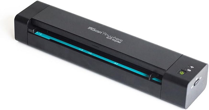 IRIScan Anywhere Dokumentenscanner & Batterie,tragbarer Scanner WiFi v6Pro: 15PPM Duplex PDF-Editor,