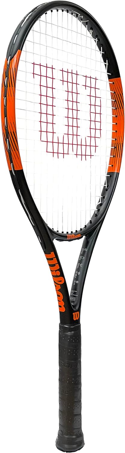 Wilson Burn Elite 105 Erwachsene Tennisschläger (erhältlich in Griffgrössen 1 bis 4) Grip 3 (4 3/8")