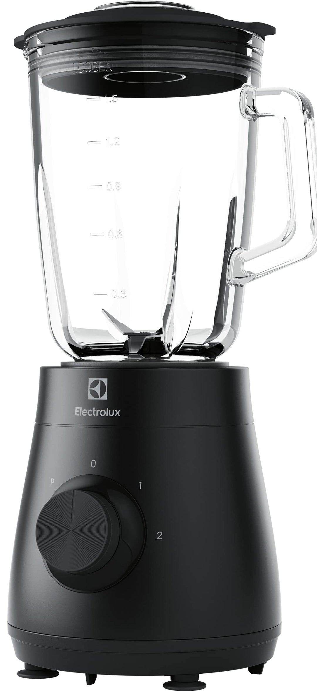Electrolux 910003634 E3TB1-4GG Standmixer mit TruFlow Klingen, Kunststoff, Metal