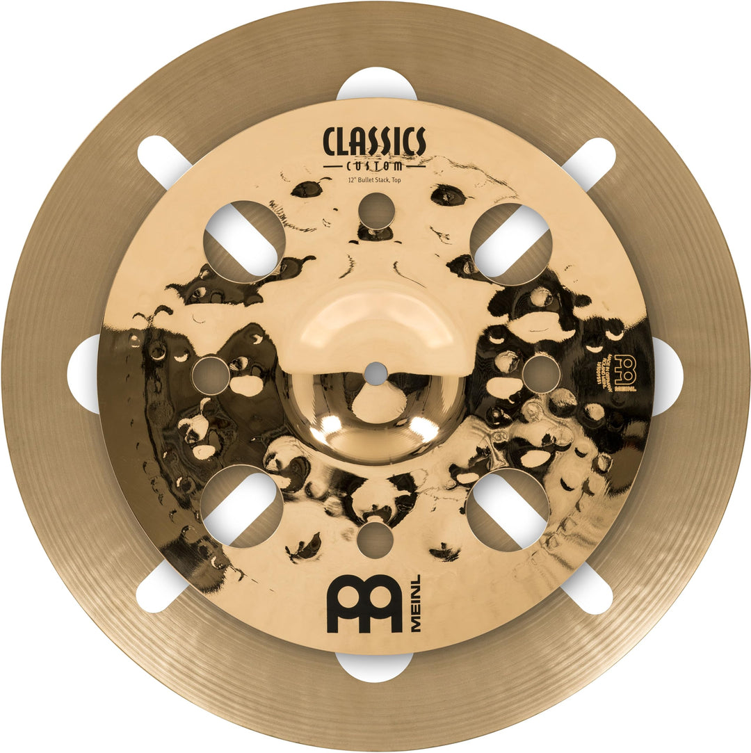 Meinl Cymbals Artist Concept Models Luke Holland Bullet Stack 12/16 Zoll (Video) Trash Stack Schlagz