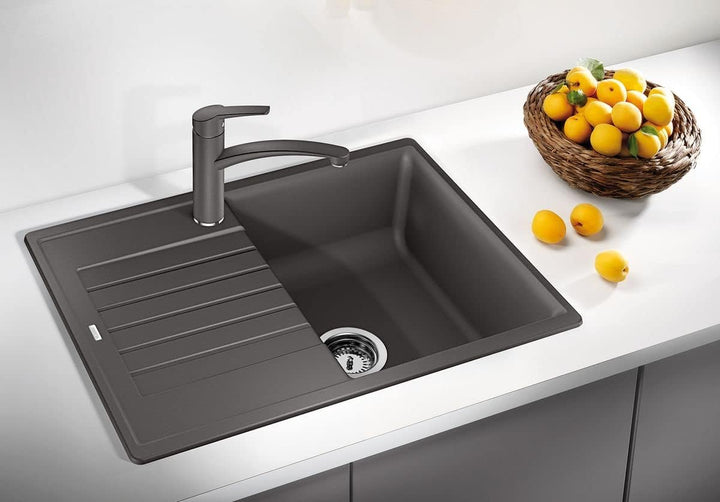 Blanco ZIA 45 S Compact, anthrazit, ohne Ablauffernbedienung (Farbe: anthrazit)
