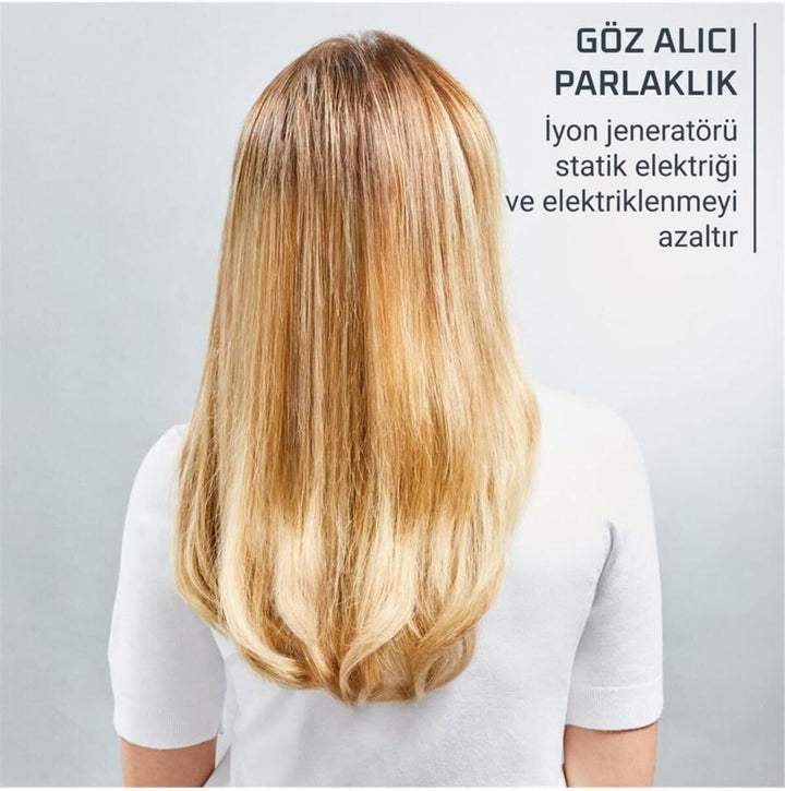 Rowenta Powerstraight Air Heissluftbürste, Trocknen und Glätten 2-in-1, schnelle Ergebnisse, UB5920F