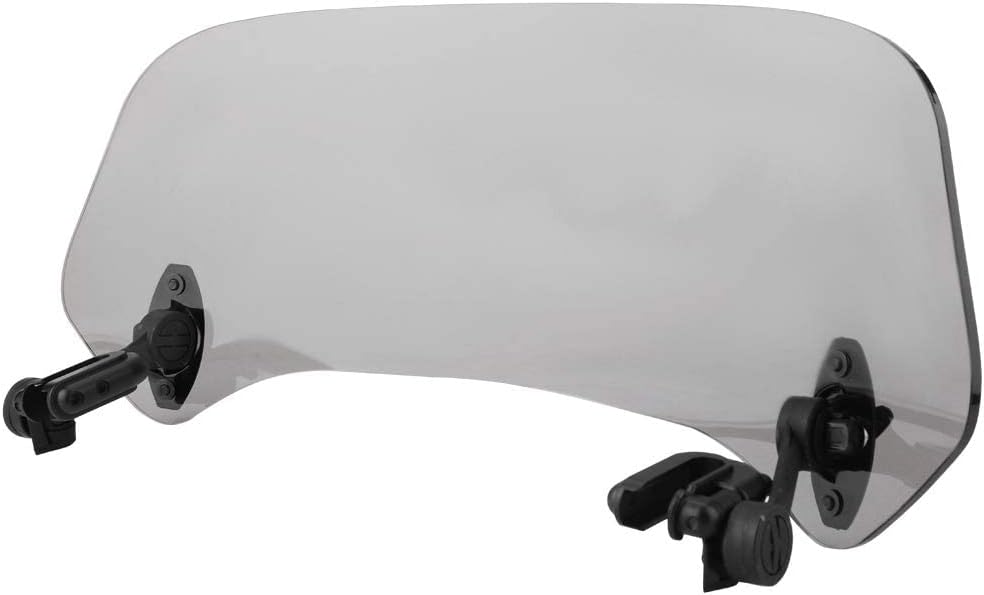 EVGATSAUTO Motorrad Windschutzscheibe, Universal Motorcycle Modified Windschutzscheibe Spoiler Lufta