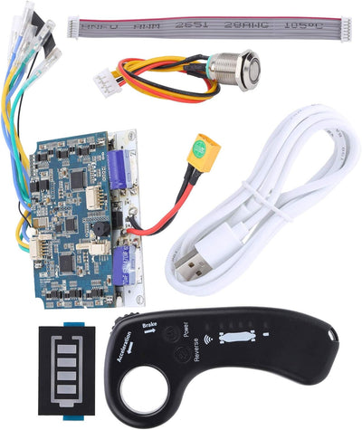 BuyWeek Elektrisches Skateboard Controller ESC Set, Fernbedienung Elektrisch Longboard Controller Si