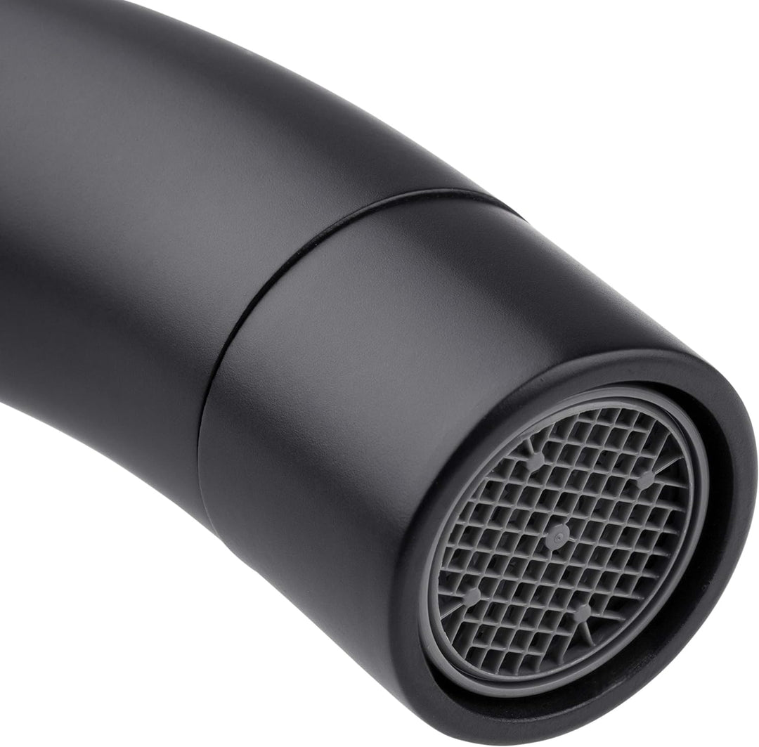 Cornat Spültisch-Einhebelarmatur "Noir" - Black Edition - Robuster Druckgusskörper - matt schwarz -