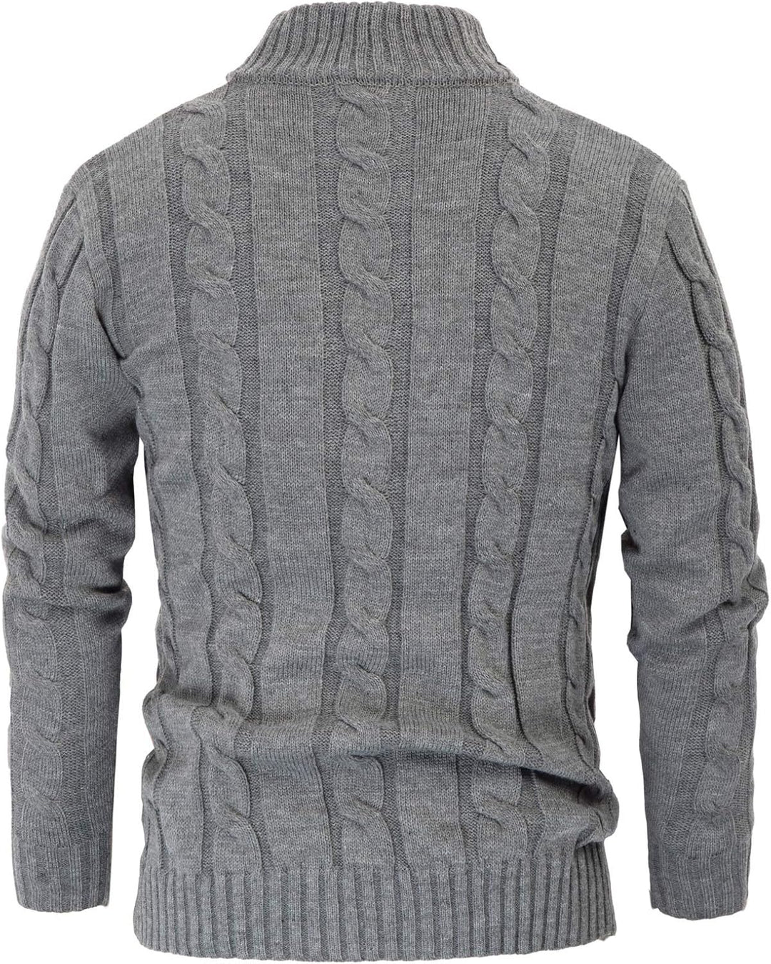 PJ PAUL JONES Herren Strickjacke mit Knopfverschluss Zopfmuster Strickjacke Cardigan mit Gerippter S