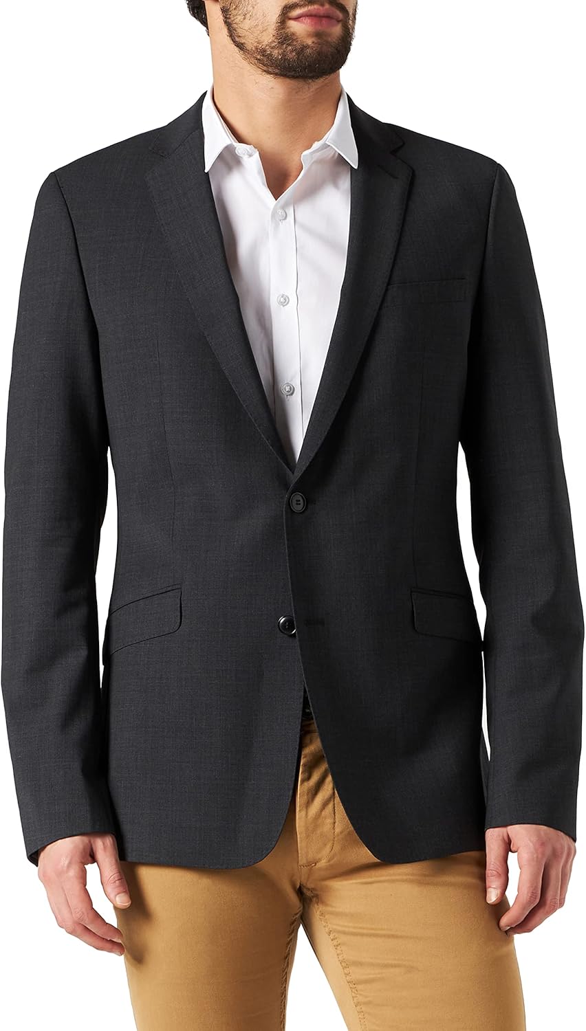 Strellson Herren Anzugjacke 102 Grau (Charcoal 019), 102 Grau (Charcoal 019)