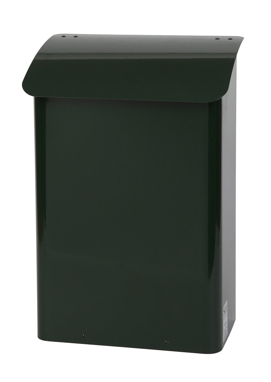 Wand-Briefkasten Safepost 14 grün (RAL 6009) racinggreen Sicherheits-Briefkasten mit doppeltem Fach
