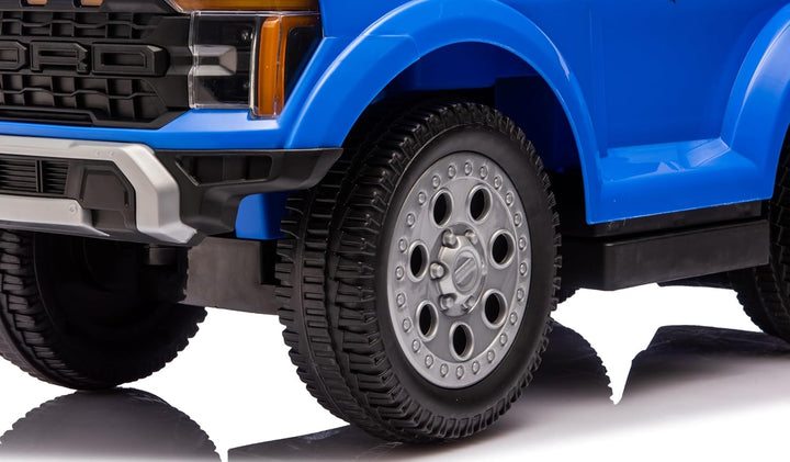 sun baby Rutschauto ab 1 Jahr mit Schieber – Fort Raptor – grosse Geländereifen, LED-Lichter, Sitz m