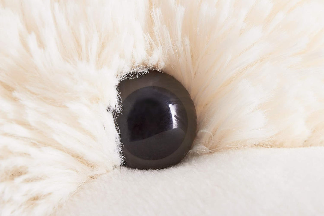 BRUBAKER XXL Teddybär 100 cm gross - Weiss - Stofftier Plüschtier Kuscheltier, Weiss