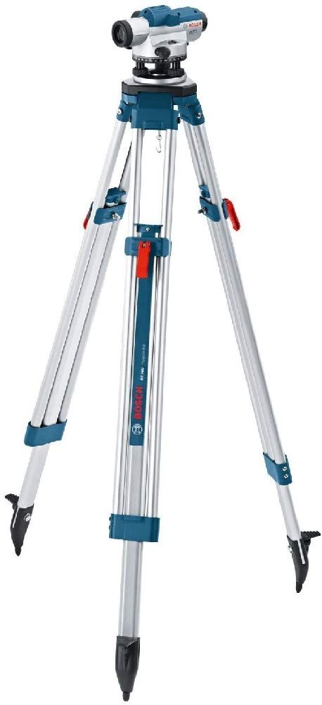 Bosch GOL 26 D Professional Optisches Nivelliergerät im Transportkoffer mit Stativ BT 160 Profession