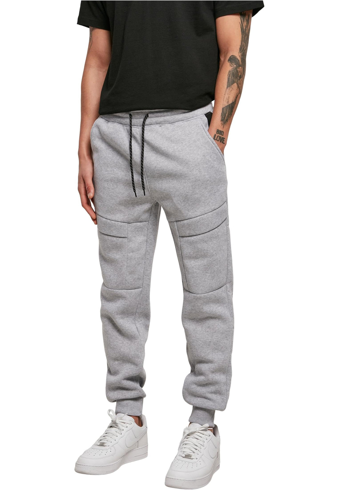 Southpole Herren Utility Flap Fleece Jogger Hose S H.grey, S H.grey