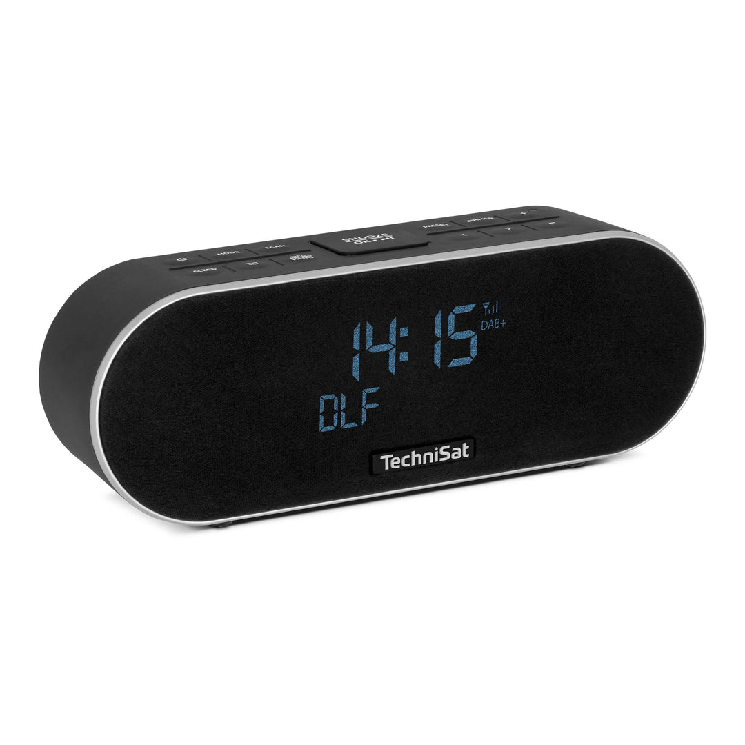 TechniSat DIGITRADIO 53 BT – Premium-Stereo-Radiowecker mit USB-Ladefunktion (DAB+, UKW, Uhr-/ Datum