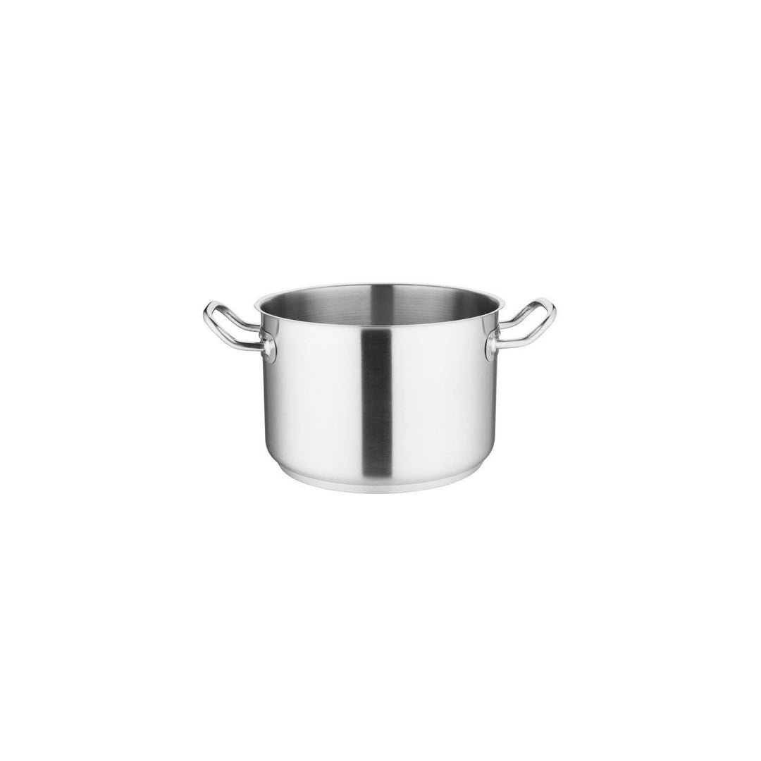 Vogue Edelstahl Kochtopf 7 Liter 160(d)mm x 240mm/9.5"(dia)., 160(d)mm x 240mm/9.5"(dia).