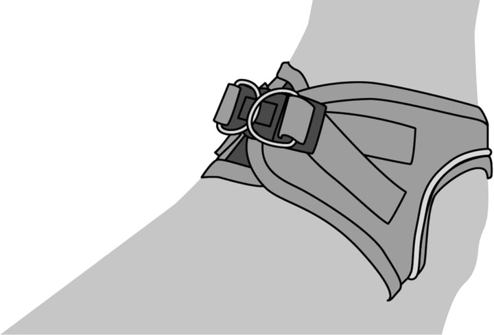 Hundegeschirr - hundegeschirr kleine Hunde - 30–35cm A. Brust / 37–40cm B. Bauch - Flamingo Harness