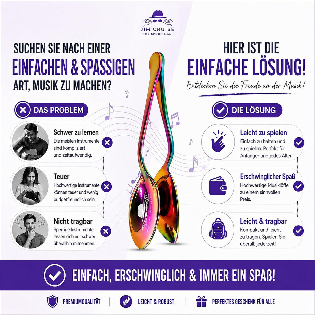 Musical Spoons Percussion Pro Instrument …