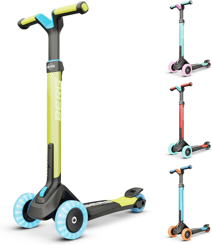 Kinderroller BERG Nexo, Kinderscooter ab 2 Jahre, Dreiradscooter, Höhenverstellbar, Faltbar Lenker,
