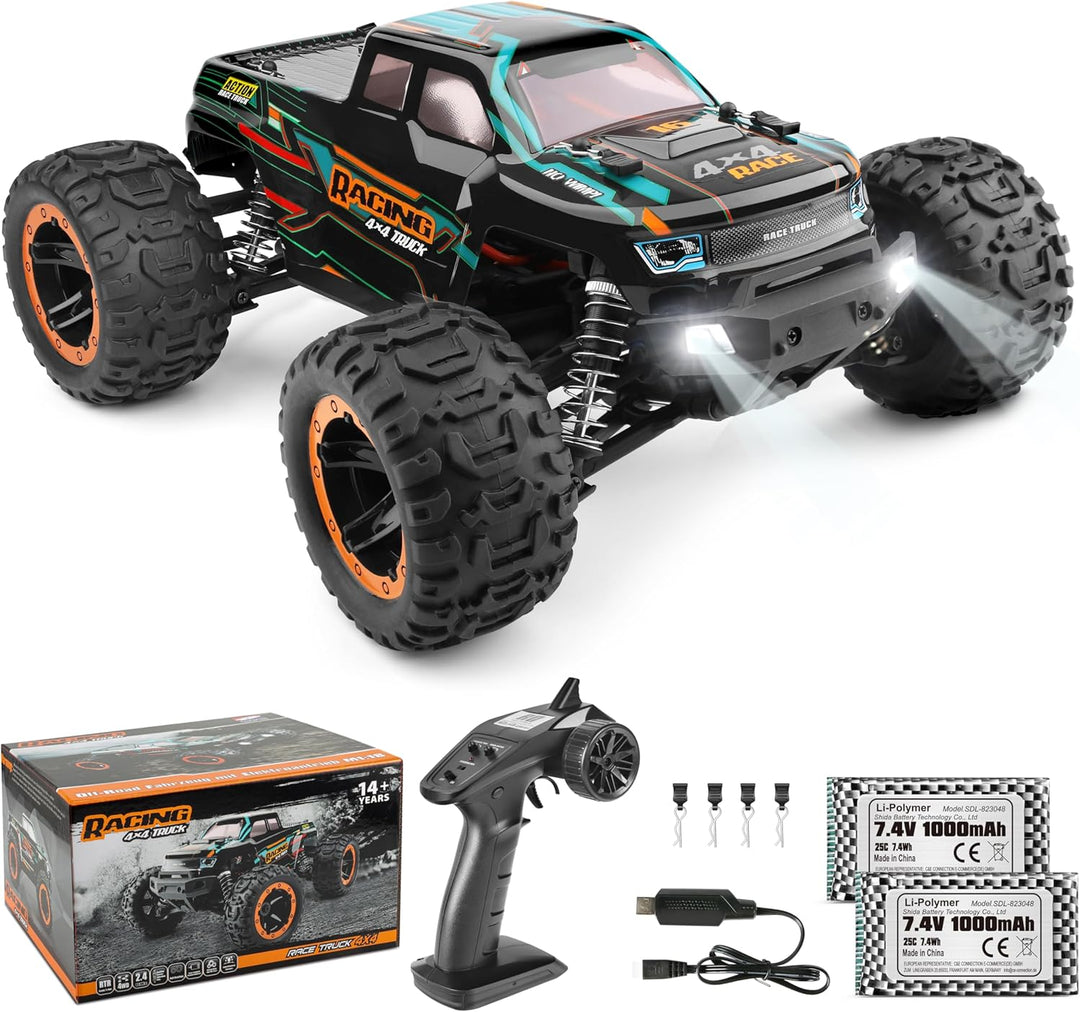 HAIBOXING Ferngesteuertes Auto 4WD RC Auto 1:16 36km/hHochgeschwindigkeits RC Monster Truck 2,4 GHz