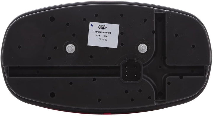 HELLA - Heckleuchte - Cargoluna - Glühlampe - 12V - Anbau/geschraubt - Lichtscheibenfarbe: mehrfarbi