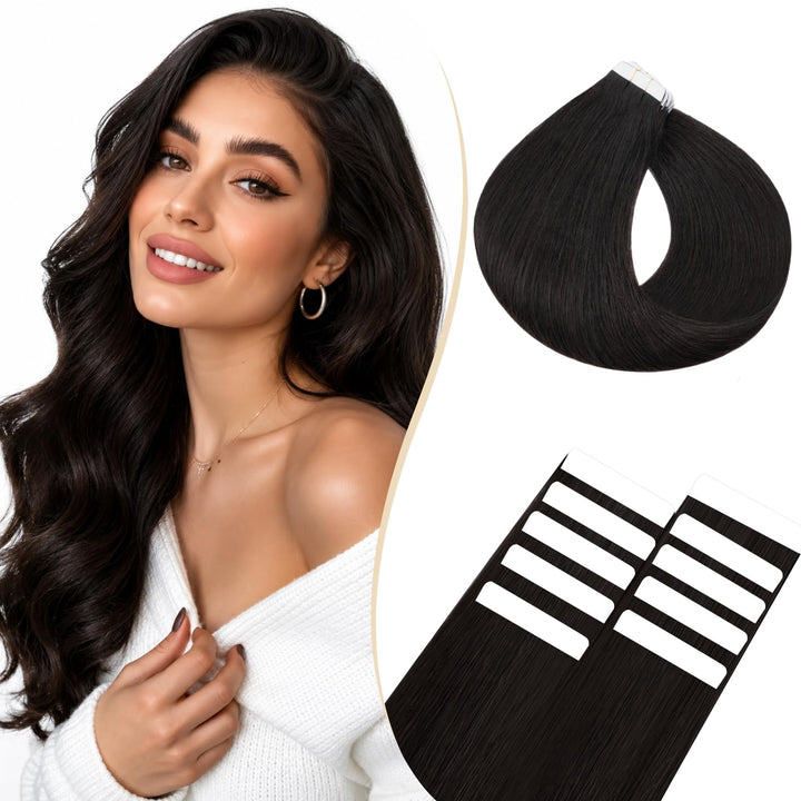Rich Choices Tape Extensions Echthaar Extensions Tape Haarverlängerung Echthaar Tape in Extensions K