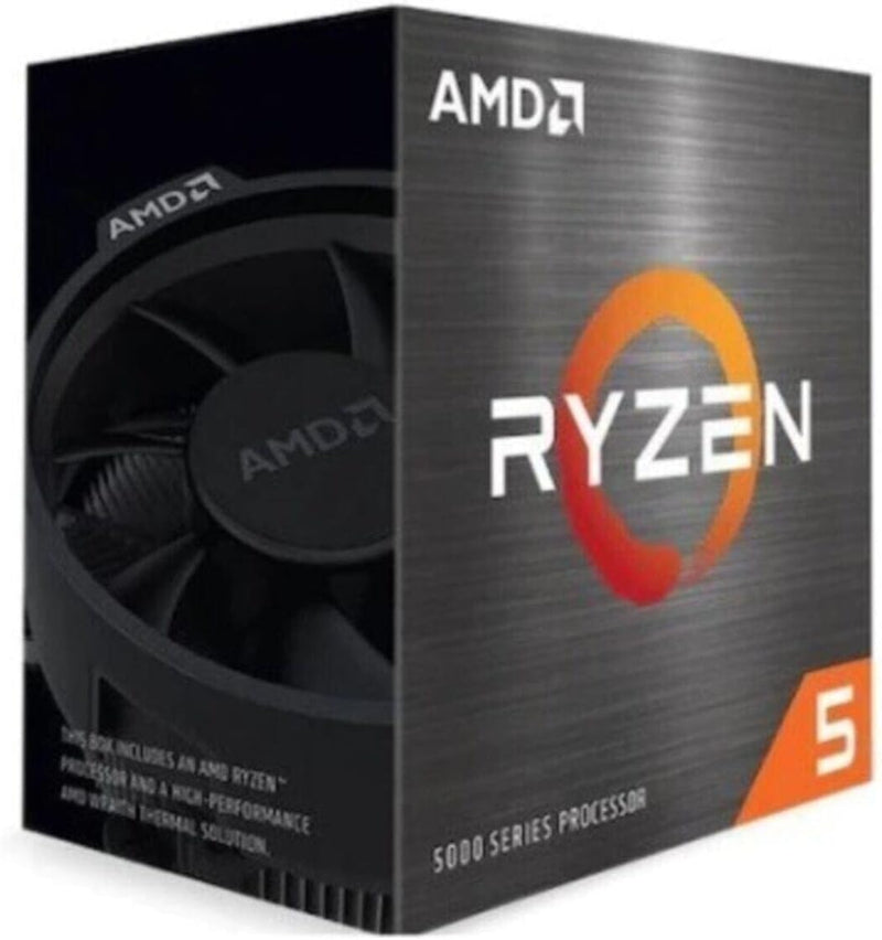 AMD Ryzen 5 5600X 6-core, 12-Thread Unlocked Desktop Processor mit Wraith Stealth Cooler, bis zu 4.6