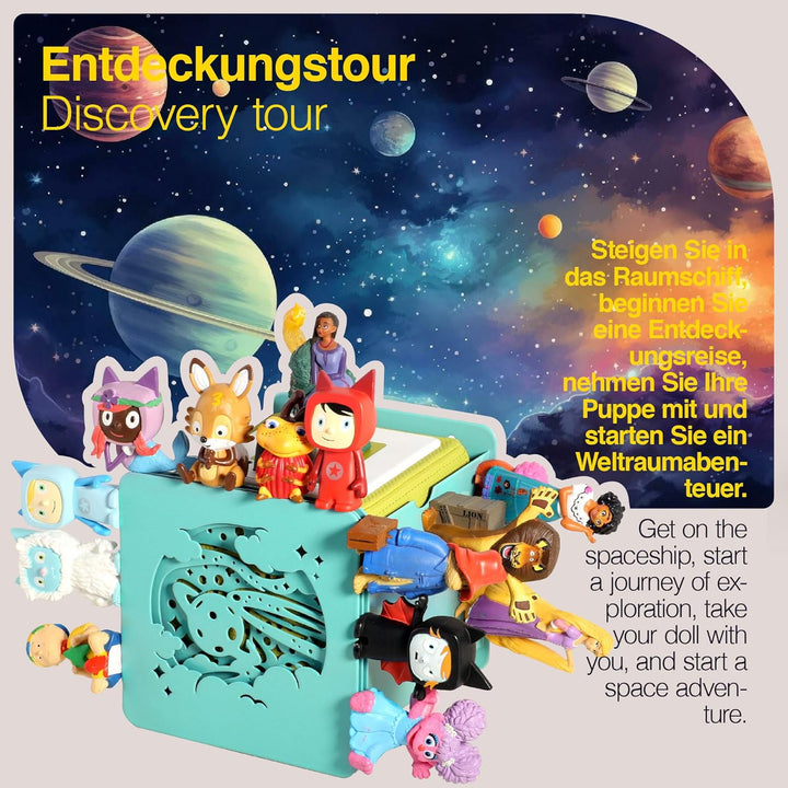 Metall Tonie Regal vollständig magnetisches Toniebox Regal Tonie aufbewahrung für bis zu 25-40 Figur