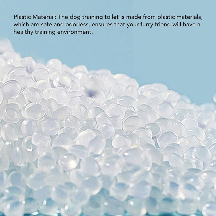 HEEPDD Hundetöpfchen-Toilette mit Abnehmbarer Spritzwand, für den Innenbereich, Netz-Trainingstoilet
