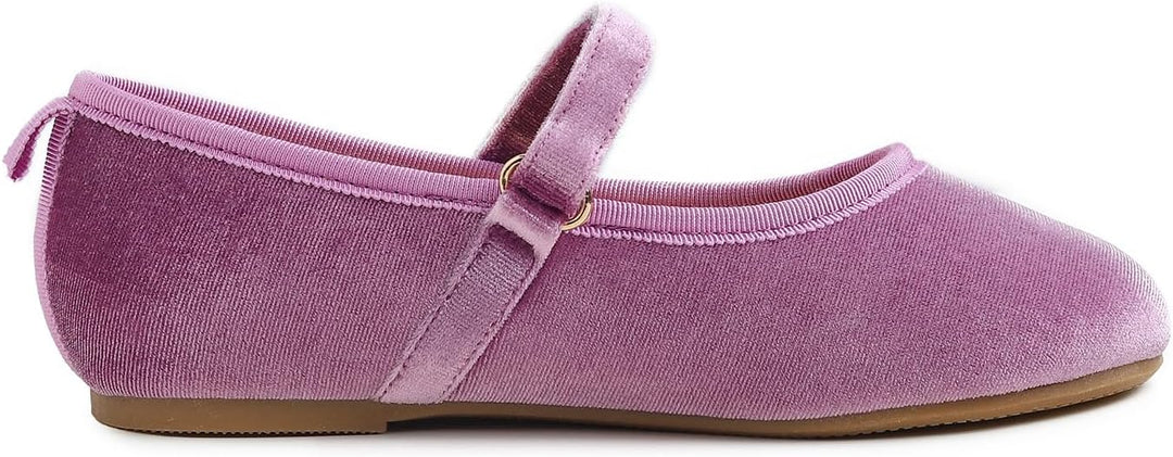 Feversole Girls Cute Dress, Mädchen süsses Kleid Mary Jane Schuhe weiche Party Urlaub Ballerinas 31