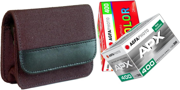 AgfaPhoto Test Set 400 ASA (Color + Schwarz/Weiss) Kleinbildfilm im Etui Film MIX 60, Film MIX 60