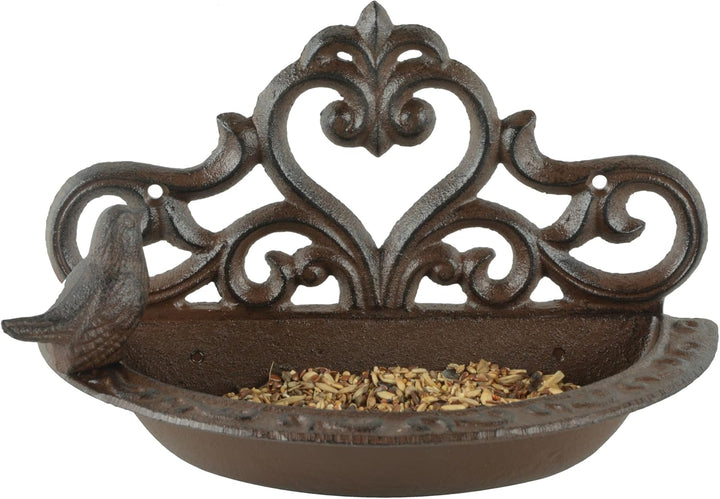 Esschert Design BR25 Serie Vogeltränke in Geschenkbox, antik braun