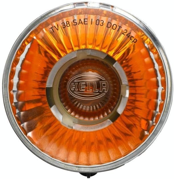 HELLA 2BA 009 001-091 Blinkleuchte - Halogen - 12V - Einbau/Schraubanschluss - Lichtscheibenfarbe: g