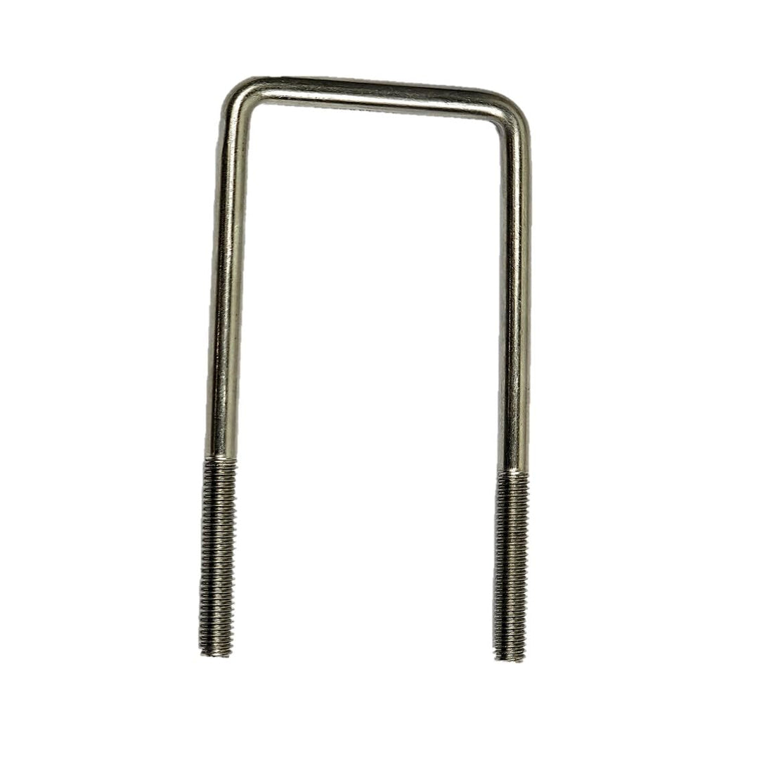 10er U-Bügel Montage Set GF 60x40 Pfosten Doppelstabmatte 10 Stück