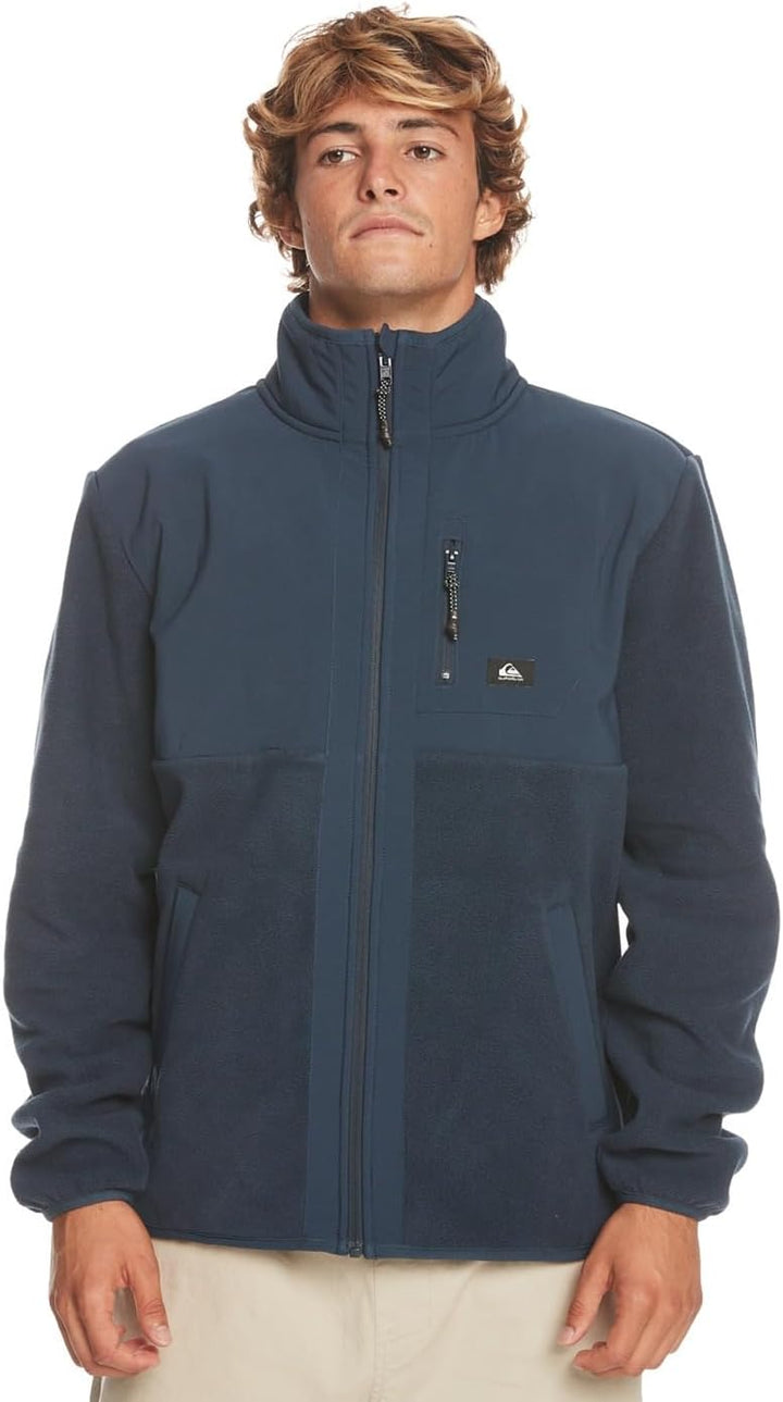 Quiksilver Herren Fz Polar Sweatshirt (1er Pack) XS Navy Blazer, XS Navy Blazer