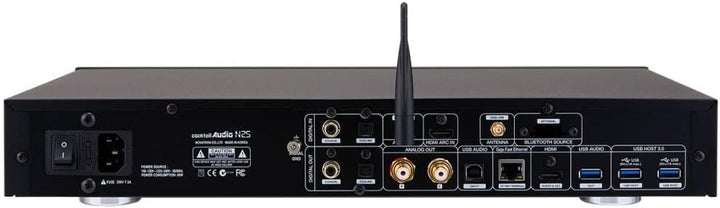CocktailAudio N25 Musik Streamer, Internet Radio (Silber), Silber