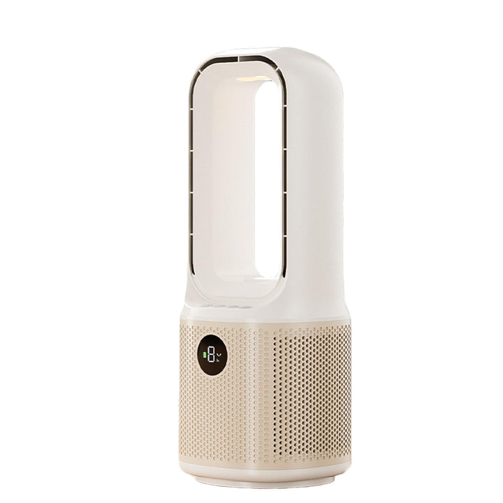VOMI Ttischventilator Akku Rotorlose Ventilator Mit Akku 4000Mah Ventilator Ohne Rotorblätter Tragba