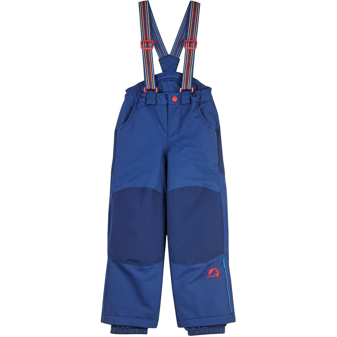 Finkid Ruuvi Blau - wasserdichte verstärkte Kinder Schneehose, Grösse 90-100 - Farbe Navy